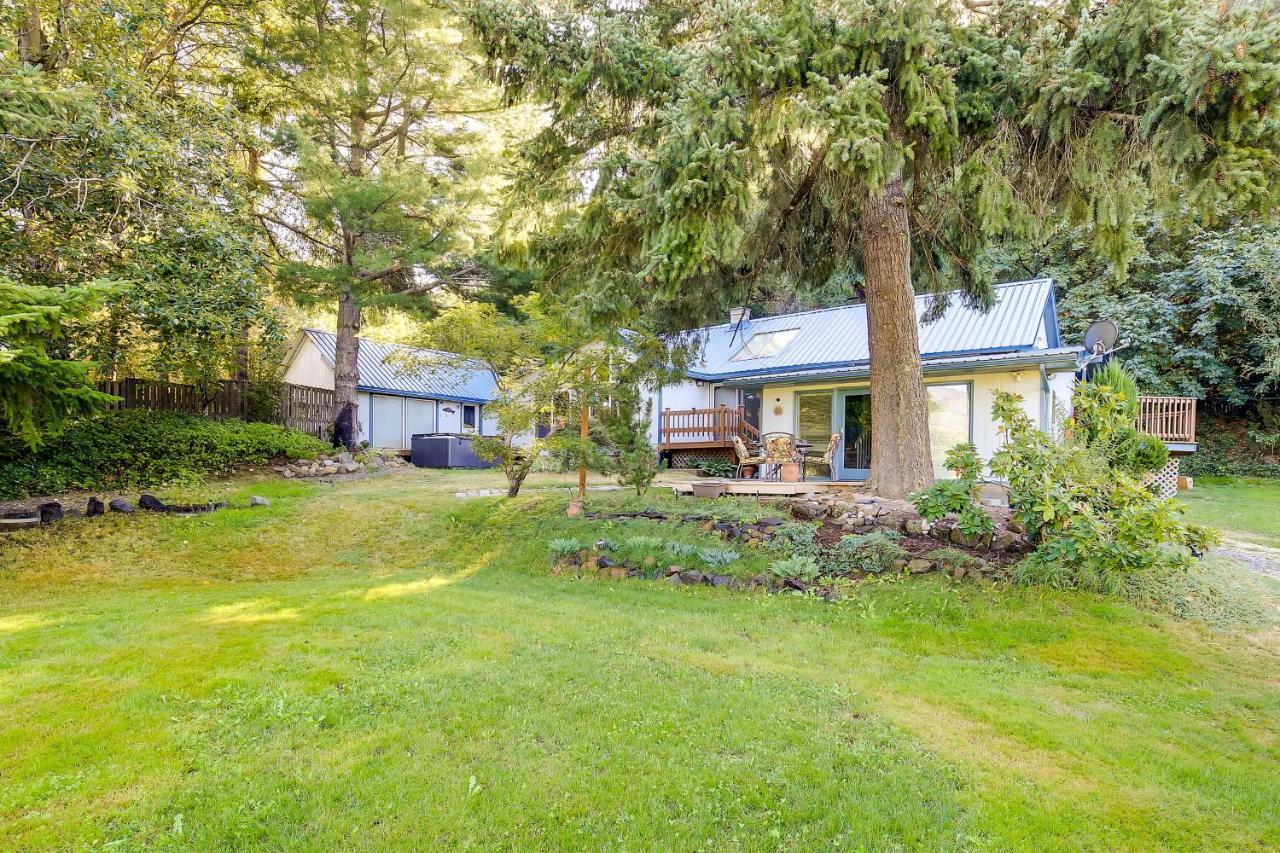 The Fusion Retreat On 4 Acres Hike On-Site! Villa White Salmon Exterior photo